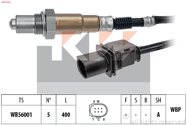 Sonda Lambda 498 394 KW
